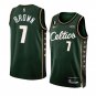 Men & Youth #7 Jaylen Brown Boston Celtics 2022-23 City Edition Dark Green Jersey