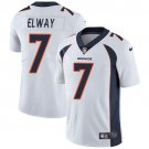 Men & Youth #7 John Elway Denver Broncos Color Rush Limited White Jersey