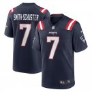Men & Youth #7 JuJu Smith-Schuster New England Patriots Navy Blue Jersey