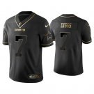 Men & Youth #7 Trevon Diggs Dallas Black Golden Edition Jersey