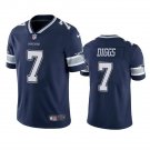 Men & Youth #7 Trevon Diggs Dallas Color Rush Limited Navy Blue Jersey