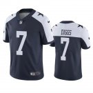 Men & Youth #7 Trevon Diggs Dallas Color Rush Limited Navy Jersey