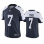 Men & Youth #7 Trevon Diggs Dallas Color Rush Limited Navy Jersey