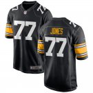 Men & Youth #70 Broderick Jones Pittsburgh Steelers Black Stitched Jersey