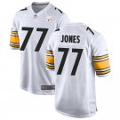 Men & Youth #70 Broderick Jones Pittsburgh Steelers White Stitched Jersey