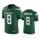 Men & Youth #8 Aaron Rodgers New York Jets Color Rush Limited Green Jersey