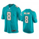 Men & Youth #8 Jevon Holland Miami Dolphins Aqua Game Jersey