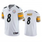 Men & Youth #8 Kenny Pickett Pittsburgh Steelers Color Rush Limited White Jersey