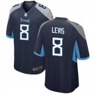 Men & Youth #8 Will Levis Tennessee Titans Navy Blue Stitched Game Jersey
