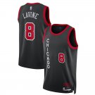 Men & Youth #8 Zach LaVine Chicago Bulls 2023-24 City Edition Black Jersey