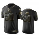 Men & Youth #80 Jerry Rice San Francisco 49ers Black Golden Edition Jersey
