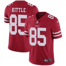Men & Youth #85 George Kittle San Francisco 49ers Color Rush Limited Red Jersey
