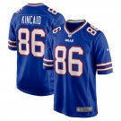 Men & Youth #86 Dalton Kincaid Buffalo Bills Stitched Blue Game Jersey