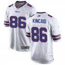 Men & Youth #86 Dalton Kincaid Buffalo Bills Stitched White Game Jersey