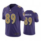Men & Youth #89 Mark Andrews Baltimore Ravens Color Rush Vapor Limited Purple Jersey