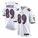 Men & Youth #89 Mark Andrews Baltimore Ravens White Game Jersey