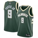 Men & Youth #9 Bobby Portis Milwaukee Bucks Icon Edition Green Jersey