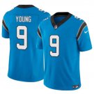 Men & Youth #9 Bryce Young Carolina Panthers Color Rush Limited Blue Jersey