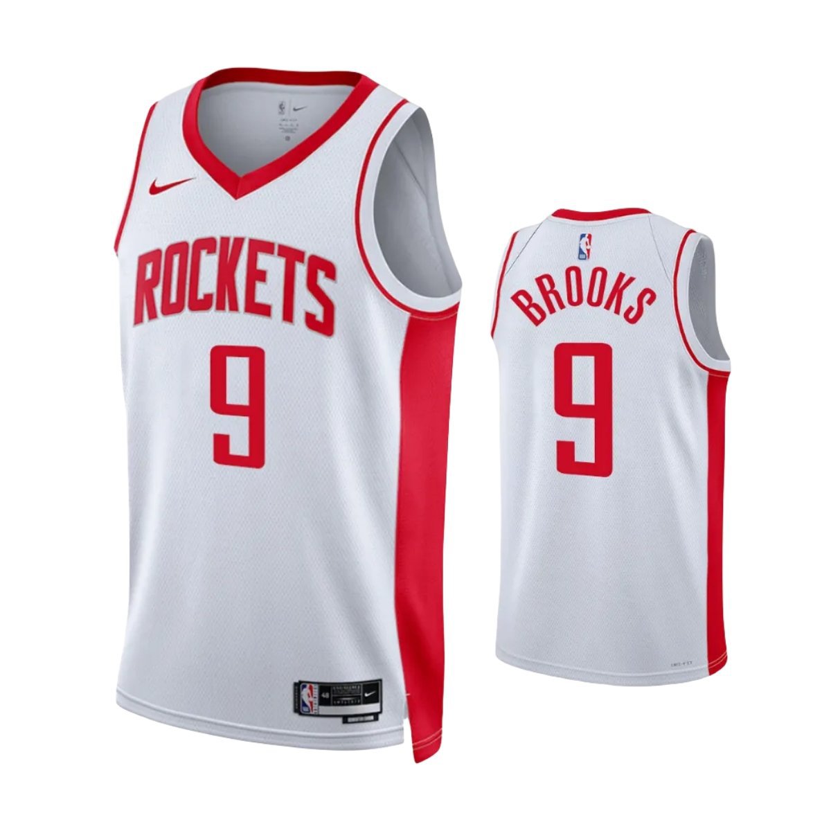 Men & Youth #9 Dillon Brooks Houston Rockets 2022-23 Association Edition White Jersey