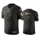 Men & Youth #9 Drew Brees New Orleans Saints Black Golden Edition Jersey