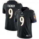 Men & Youth #9 Justin Tucker Baltimore Ravens Color Rush Limited Black Jersey