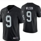 Men & Youth #9 Tyree Wilson Las Vegas Raiders Color Rush Limited Black Jersey