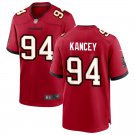 Men & Youth #94 Calijah Kancey Tampa Bay Buccaneers Red Stitched Game Jersey