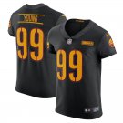 Men & Youth #99 Chase Young Washington Commanders Vapor Limited Black Elite Jersey
