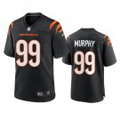 Men & Youth #99 Myles Murphy Cincinnati Bengals Black Game Jersey