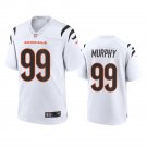 Men & Youth #99 Myles Murphy Cincinnati Bengals White Game Jersey