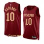 Men & Youth Cleveland Cavaliers #10 Darius Garland 2022-23 Icon Edition Red Jersey