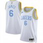 Men & Youth Los Angeles #6 Lebron James 2022-23 Classic Edition White Jersey