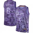 Men Lakers #6 LeBron James MVP Basketball Jersey Purple 2023
