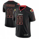Men's #11 Larry Fitzgerald Arizona Cardinals Light Out Edition Black Jersey