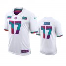 Men's #17 Josh Allen Buffalo Bills White Super Bowl LVII Jersey