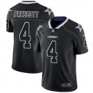 Men's #4 Dak Prescott Dallas Cowboys Lights Out Edition Black Jersey