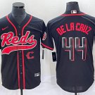 Men's & Youth Reds Elly De La Cruz Black 2023 Cool Baseball Jersey