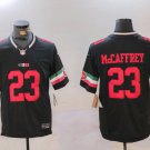 Men's 49ers Christian McCaffrey Black F.U.S.E. Mexico Vapor Limited Football Jersey