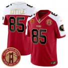 Men's 49ers George Kittle Red-White F.U.S.E. Golden Gate Bridge Path Jersey