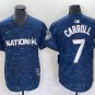 Men's Arizona Diamondbacks Corbin Carroll 2023 All-Star Royal Stitched Baseball Jersey
