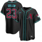 Men's Arizona Diamondbacks Zac Gallen Black 2024 Cool Baseball Jersey