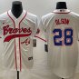 Men's Atlanta Braves Matt Olson Cool Baseball Jersey White