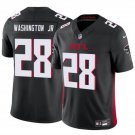 Men's Atlanta Falcons Carlos Washington Jr Black 2024 F.U.S.E Limited Football Stitched Jersey