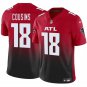 Men's Atlanta Falcons Kirk Cousins Red 2023 F.U.S.E. Vapor Untouchable Limited Football Jersey