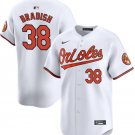 Men's Baltimore Orioles Kyle Bradish White 2024 Cool Baseball Jersey