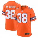 Mens Broncos Jaleel McLaughlin Mile High Collection 1977 Throwback F.U.S.E. Limited Jersey