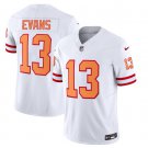 Men's Buccaneers Mike Evans White 2023 F.U.S.E. Vapor Limited Retro Jersey