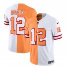 Men's Buccaneers Tom Brady 2023 F.U.S.E. Split Throwback Limited Jersey