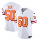 Men's Buccaneers Vita Vea White 2023 F.U.S.E. Vapor Retro Jersey