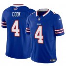 Men's Buffalo Bills James Cook Blue 2023 F.U.S.E. Vapor Untouchable Limited Jersey